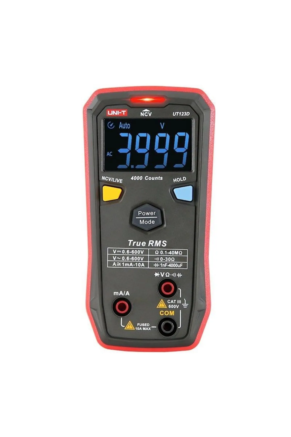 Unit Ut-123D Cep Tipi Akıllı Dijital Multimetre