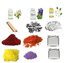 Mum Yapım Malzemeleri, Esans,Fitil, Mum Boyası,