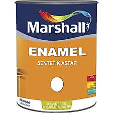 marshall enamel sentetik astar  boya beyaz 2.5 lt