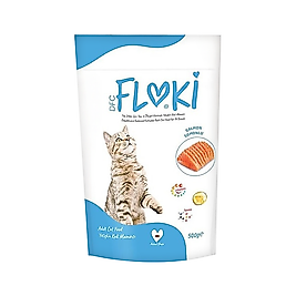 Floki Somonlu Yetişkin Kedi Maması 500 g