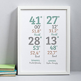 MİRACİX BS11 A4 Beyaz Dik Çerçeve Kişiye Özel