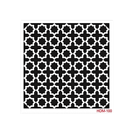 Home Decor Midi Stencil 22*22 cm hdm-100