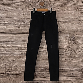 Erkek çocuk likralı beli kemerli pantalonu