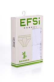 EFSİ ERKEK BAMBOO SLİP 2 Lİ KUTU BEYAZ