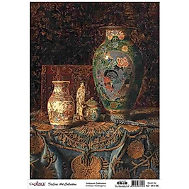 CADENCE DELUXE ART ANTİKALAR PİRİNÇ DEKOPAJ MODEL AC-015 (30X42)