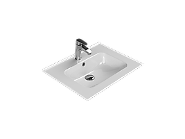 TURKUAZ Etajerli Lavabo, Blue, 60x47 cm