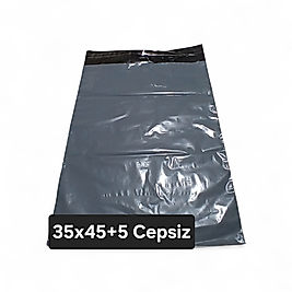 35x45+5 Cepsiz Kargo Poşeti 100 Adet
