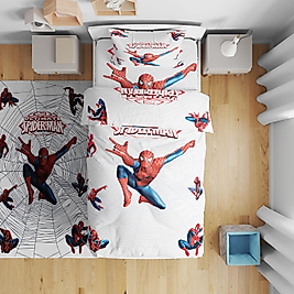 Minibabyrooms  Spiderman Desenli Nevresim Takımı