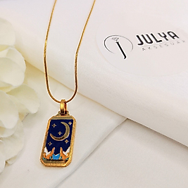 ÇELİK GOLD KARARMAZ PAZLANMAZ 45+5 CM KARARMAZ PAZLANMAZ TAROT KOLYE