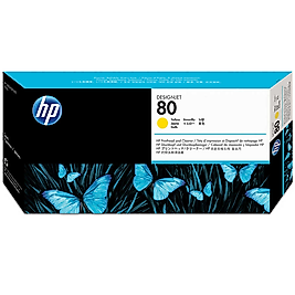 Hp 80-C4823A Orjinal Sarı Baskı Kafası ve Kafa Temizleyici 2017