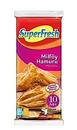 SUPERFRESH MİLFÖY HAMUR 500 GR