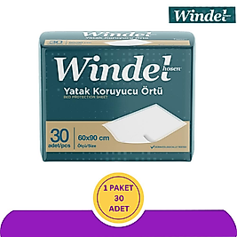 Windelhosen Yatak Koruyucu Örtü 60x90 cm 30'lu