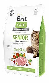 BRIT CARE SENIOR 2KG (Tavuklu - Yaşlı Kediler için Kilo Kontrolü)