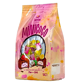 MİNİ COCO-H.CEVİZ MEYVE PARÇACIKLI ÇİKOLATA 500 GR (KOLİ İÇİ=12 ADET)