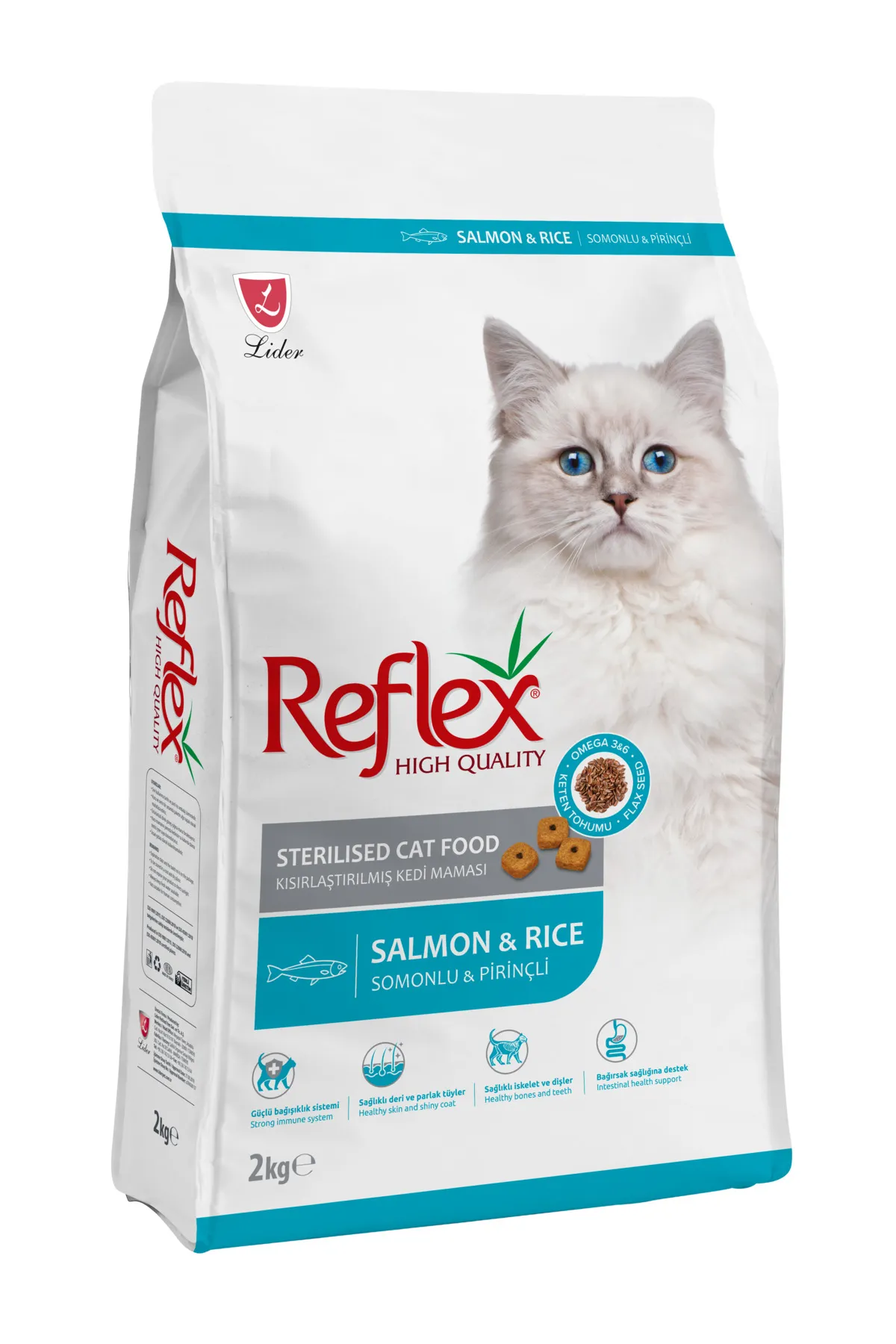 Somonlu Kısırlaştırılmış Kedi Maması 2 Kg