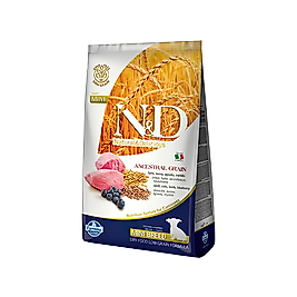 N&D Düşük Tahıllı, Kuzu Etli & Yaban Mersinli Küçük Irk Yavru Köpek Maması (7 kg)