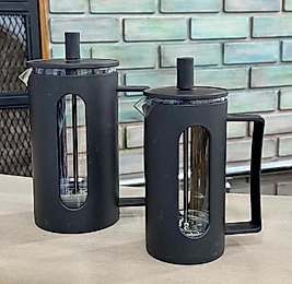 Cam French Press Siyah