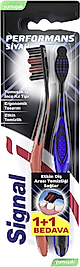 Signal Diş Fırçası Performance Black 2 Kat Yumuşak 31 GR 1+1