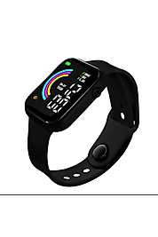 Siyah Su Geçirmez Apple Watch Saat (AKILLI SAAT DEĞİLDİR)