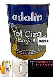 adolin yol çizgi boyası 2,5  lt beyaz