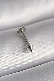 316L Çelik Gümüş Renk Çivi Model Piercing