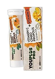 Youplus Vitamin C Çinko Propolis 20 Efervesan Tablet