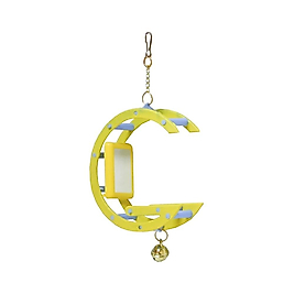 Kardelen Aynalı Yuvarlak Salıncak Kuş Oyuncağı