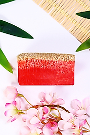 Narlı %100 Doğal Kabak Lifli Sabun