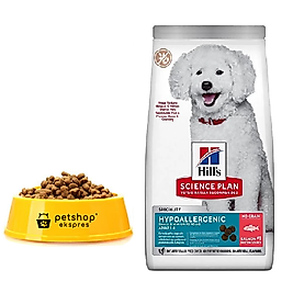 Hill's Hypoallergenic Somonlu Küçük Irk Açık Köpek Maması