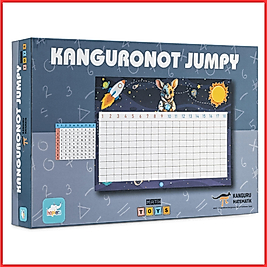 Kanguru Matematik Kanguronot Jumpy Oyunu - Toplama İşlemi Öğreten Uzay Macerası | Müfredata Uyumlu | 5-6 Yaş | 2-4 Oyuncu