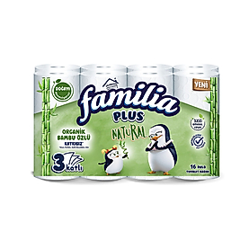 Familia Plus Natural 16'lı Tuvalet Kağıdı