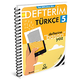 5 Sınıf Türkçemino Türkçe Defterim Arı Yayıncılık