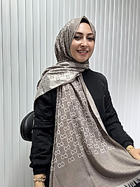 G Desen Yün Pamuk Şal