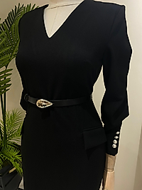 NAGRADA DRESS ELBİSE BLECK