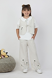 Keten yelekli 3lü takım