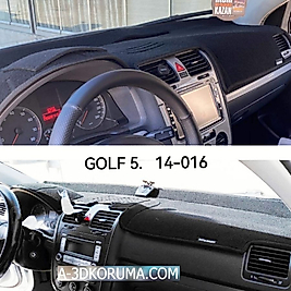 Volkswagen Golf 5 2003-2009 Konsol Torpido 3D Koruma