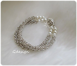 Bridal Pearl Bracelet