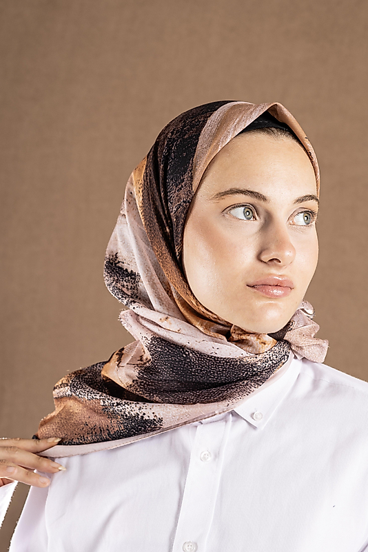 DECODE EŞARP PASTEL DESEN