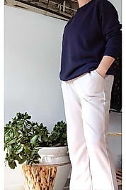 Lacivert  3 İplik Sweatshirt