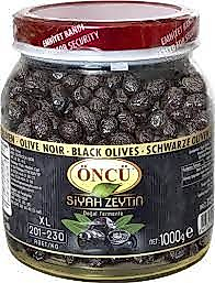 ONCU 1KG YAGLI SIYAH ZEYTIN XL