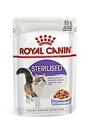 Royal Canin Pouch Jelly Sterilised Kısırlaştırılmış Yaş Kedi Maması 85 Gr