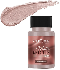 CADENCE MAT METALİK BOYA 50ML MOCHA MOUSSE -MMB026