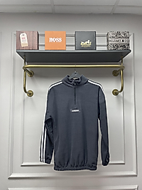 Adidas Yarı Fermuarlı Polar - Gri