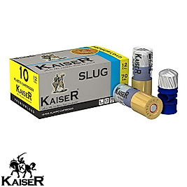 KAISER 12 Cal. Slug Tek Kurşun Av Fişeği