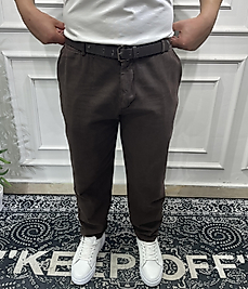 Gabardin Boyfriend Pantolon Kahve - Sprf4076