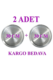 2 Adet 30 Cm Kararmaz Künefe Kadayıf Tabağı Tepsisi (KARGO BEDAVA)
