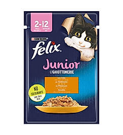 Felix Junior Tavuklu Yavru Kedi Pouch 85gr