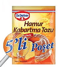 Dr.Oetker Hamur Kabartma Tozu 5x10 g *30