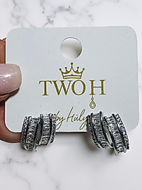 Taş Tasarımlı Modern Küpe