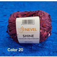 NEVELSHİNE PULLU COLOR 20-BORDO